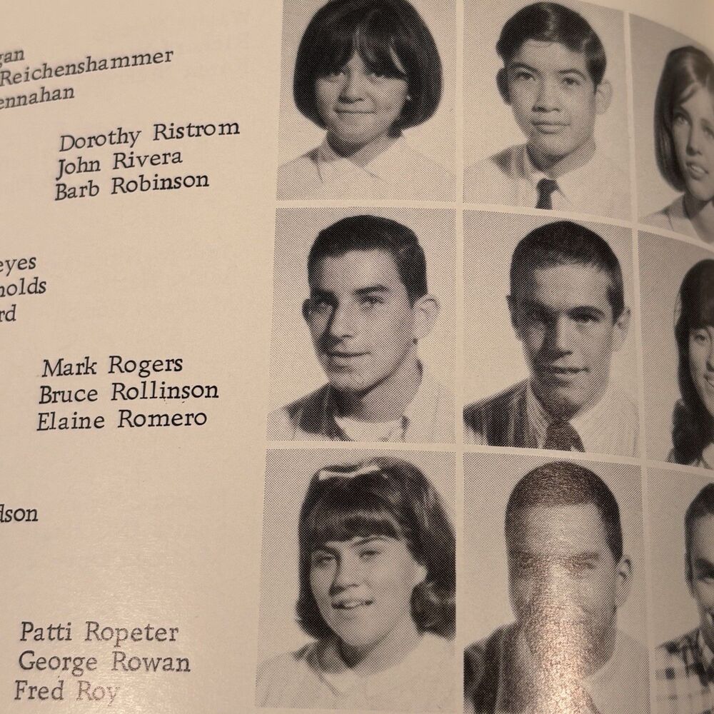 Mater Dei High School Yearbook 1965 1966 Bruce Rollinson Dick Coury Football CA